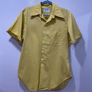 Vintage Clubman 1960s Button Up Shirt UNISEX